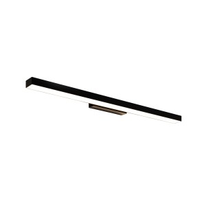 Kinkiet Aqua 66,5 cm czarny IP44 LED CCT LP-987/1W M BK