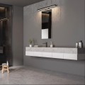 Kinkiet Aqua 66,5 cm czarny IP44 LED CCT LP-987/1W M BK