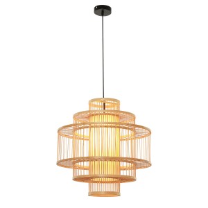 Lampa wisząca  Stela rattanowa 1xE27 LP-2026/1P