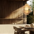 Lampa wisząca  Stela rattanowa 1xE27 LP-2026/1P