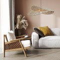 Rattanowa lampa wisząca Raya naturalna 1xE27 LP-2704/1P NT