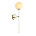 Kinkiet do łazienki Piruleta złoty IP44 1xG9 LP-008/1W GD