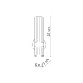 Kinkiet Ambiente chrom LED CCT LP-1510/1W CH  LIGHT PRESTIGE