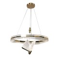 LIGHT PRESTIGE żyrandol, lampa wisząca Marissa Cristal złota LED CCT LP-2515/1P Cristal GD