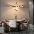 LIGHT PRESTIGE żyrandol, lampa wisząca Marissa Cristal złota LED CCT LP-2515/1P Cristal GD