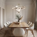 LIGHT PRESTIGE żyrandol, lampa wisząca Marissa Cristal złota LED CCT LP-2515/1P Cristal GD