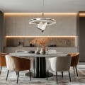 LIGHT PRESTIGE żyrandol, lampa wisząca Marissa Cristal złota LED CCT LP-2515/1P Cristal GD