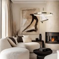 LIGHT PRESTIGE lampa wisząca Marissa Ring złota LED CCT żyrandol LP-2515/1P GD