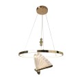 LIGHT PRESTIGE lampa wisząca Marissa Ring złota LED CCT żyrandol LP-2515/1P GD