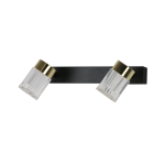 LIGHT PRESTIGE reflektorki Erovia spot 2 złoty LED CCT regulowane LP-5923/2WS GD