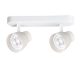 LIGHT PRESTIGE  reflektorki na listwie Dravo 2 spot biały 2xGU10  wymienne LP-9523/2WS WH