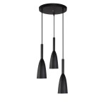 Lampa wisząca SOLIN 3 czarny zwis LP-181/3P BK LIGHT PRESTIGE
