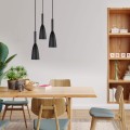 Lampa wisząca SOLIN 3 czarny zwis LP-181/3P BK LIGHT PRESTIGE