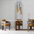 Lampa wisząca SOLIN 3 czarny zwis LP-181/3P GD LIGHT PRESTIGE