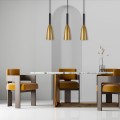 Lampa wisząca SOLIN 3 czarny zwis LP-181/3L GD LIGHT PRESTIGE