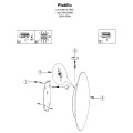 Lampa sufitowa PLATILLO 16 CM 3000K czarny plafon LP-8102/1C-6W BK LIGHT PRESTIGE