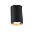 Reflektor NATYNKOWA MANACOR 9 CM - czarny spot LP-232/1D - 90 BK/GD LIGHT PRESTIGE
