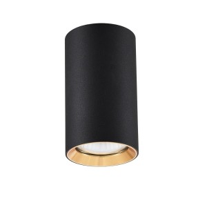 Reflektor NATYNKOWA MANACOR 13 CM - czarny spot LP-232/1D - 130 BK/GD LIGHT PRESTIGE
