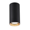 Reflektor NATYNKOWA MANACOR 17 CM - czarny spot LP-232/1D - 170 BK/GD LIGHT PRESTIGE