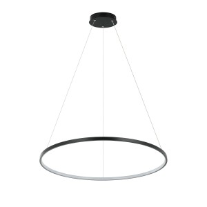 Lampa wisząca RING ŚREDNIA 3000K czarny zwis LP-909/1P M BK LIGHT PRESTIGE