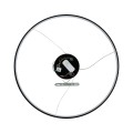 Lampa wisząca RING ŚREDNIA 3000K czarny zwis LP-909/1P M BK LIGHT PRESTIGE