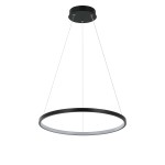 Lampa wisząca RING MAŁA 3000K czarny zwis LP-909/1P S BK LIGHT PRESTIGE