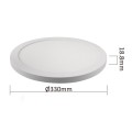Lampa sufitowa YORK 2W1 4000K biały plafon LP-330/1C 4WH LIGHT PRESTIGE