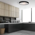 Lampa sufitowa RAPIDO MAŁY 4000K czarny plafon LP-433/1C S BK LIGHT PRESTIGE
