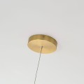 Lampa wisząca MIDWAY DUŻA 3000K złoty zwis LP-033/1P L GD LIGHT PRESTIGE