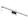Kinkiet ISLA XXL 96CM czarny GS-LWB-32W BK CCT LIGHT PRESTIGE