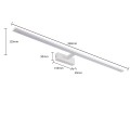 Kinkiet ISLA XXL 96 CM 4000K biały GS-LWB-32W WH LIGHT PRESTIGE