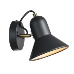Kinkiet ASTAMA czarny LP-1122/1W BK LIGHT PRESTIGE