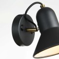 Kinkiet ASTAMA czarny LP-1122/1W BK LIGHT PRESTIGE
