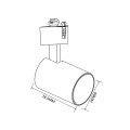Reflektor SNOW 1F złoty szynowy LP-731/1R GD LIGHT PRESTIGE