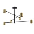Lampa wisząca SNOW 6 złoty zwis LP-731/6P GD LIGHT PRESTIGE