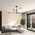 Lampa wisząca SNOW 6 złoty zwis LP-731/6P GD LIGHT PRESTIGE
