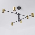 Lampa wisząca SNOW 6 złoty zwis LP-731/6P GD LIGHT PRESTIGE