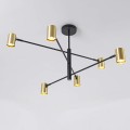 Lampa wisząca SNOW 6 złoty zwis LP-731/6P GD LIGHT PRESTIGE