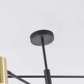 Lampa wisząca SNOW 6 złoty zwis LP-731/6P GD LIGHT PRESTIGE