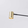 Lampa wisząca SNOW 6 złoty zwis LP-731/6P GD LIGHT PRESTIGE