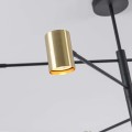 Lampa wisząca SNOW 6 złoty zwis LP-731/6P GD LIGHT PRESTIGE