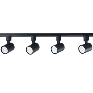 Reflektor ZESTAW OŚWIETLENIA SZYNOWEGO SNOW SET 1F czarny szynowy LP-737 BK SET LIGHT PRESTIGE