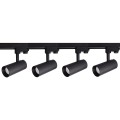 Reflektor ZESTAW OŚWIETLENIA SZYNOWEGO ICE SET 3F czarny spot LP-732 4W BK SET LIGHT PRESTIGE