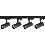 Reflektor ZESTAW OŚWIETLENIA SZYNOWEGO ICE SET 3F czarny spot LP-732 4W BK SET LIGHT PRESTIGE