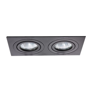 Oprawa podtynkowa METIS 2 czarny oczko LP-2780/2RS BK LIGHT PRESTIGE