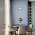 Lampa wisząca PALLA złoty zwis LP-2844/1P S MI LIGHT PRESTIGE