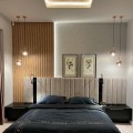 Lampa wisząca PALLA złoty zwis LP-2844/1P S MI LIGHT PRESTIGE