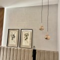 Lampa wisząca PALLA złoty zwis LP-2844/1P S MI LIGHT PRESTIGE