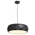 Lampa wisząca REUS czarny zwis LP-8069/1P BK LIGHT PRESTIGE