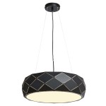 Lampa wisząca REUS czarny zwis LP-8069/1P BK LIGHT PRESTIGE